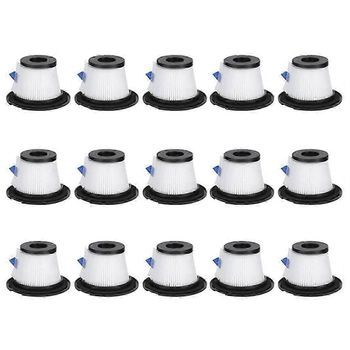 Kits De 15 Filtros Hepa Compatibles Con Aspiradoras De Mano T6, C17 Y T1.