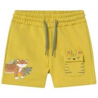 mayoral pantalones 1242 bermuda play amarillo para nino