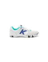 zapatillas de futbol sala kelme elite hombre blanco y royal