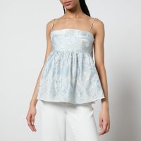stine goya hari jacquard top - l