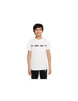 camiseta nike b repeat kids white