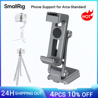 soporte de telefono smallrig para arca-standard para dji rs 4 mini  rs 3 mini estabilizadores y tripode tipo arca con zapata fria -5338