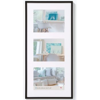 Marco De Fotos New Lifestyle Negro 3x15x20 Cm Walther Design