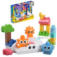 mega bloks levantarse y dormirse lamparita de noche bloques construccion 1 ano