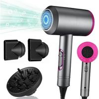 2000 watt professional hair dryer 300 million ion hair dryer powerful travel hair dryer with 2 speed 3 heat setting cool air button-q33