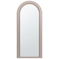 espejo decorativo de pared estilo moderno colgante decoracion mdf 75 x 170 cm beige calais