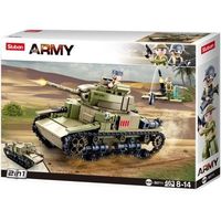set de construccion tanque italiano 2 en 1 - m38-b0711 sluban