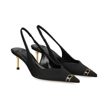 Elisabetta Franchi Zapatos De Tacón Medio Mujer - Negro Talla 37
