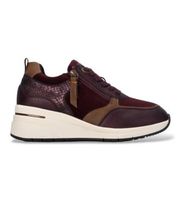 refresh para mujer 17617701-burdeos zapatillas 176177 burdeos 37 rojo 5 a 8cm cremallera casual