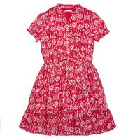 only vestido kogdaniella ss tie string dress para nina