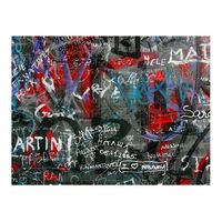 papel pintado 3d - urban graffiti 350x270 cm