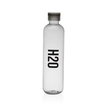 Botella en silicona negro 1 l