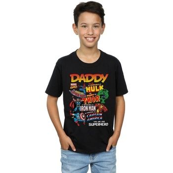 Marvel Tops y Camisetas Our Dad Superhero para niño