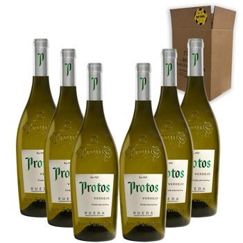 Protos Verdejo - Pack 6 Botellas 75 Cl - 0,0% Vol.