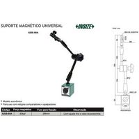 soporte magnetico con columna articulada 6208-80a insize