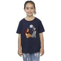 disney camiseta lady and the tramp para nina