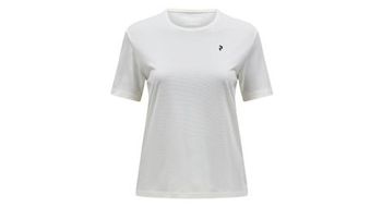 Camiseta de mujer peak performance polartec   delta white