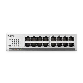 Switch Zyxel GS1100-16 16 puertos Gigabit no gestionable sin ventilador