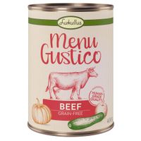 lukullus menu gustico saver pack 24 x 400g - beef with pumpkin apple  oregano