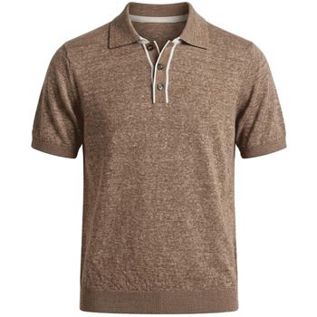Jeordie's Polo 60686 POLO MM C/CONTRASTI-374 NOCE para hombre