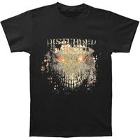 disturbed tops y camisetas fire behind para mujer