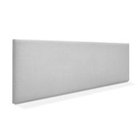 cabecero de tela aqualine liso 160x50cm camas 150160 - gris perla