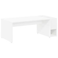 mesa de centro 1015x50x37 cm madera - blanco