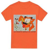 garfield camiseta isaac lutterman para hombre