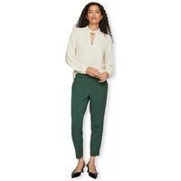 vila blusa top surashil ls - birch para mujer