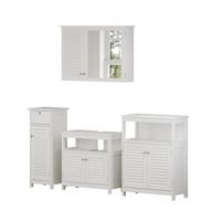 conjunto de muebles de bano riad 4 piezas opcion 2 vicco
