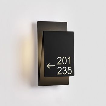 Aplique de pared zeta señal