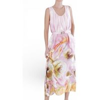 cafe noir vestido largo c7ja0289-pe26-r062 para mujer