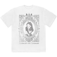 dessins animes camiseta curiouser curiouser para mujer