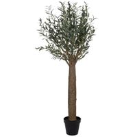 olivo verde artificial decorativo con 984 hojas 110x110x180h cm