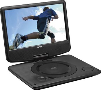LOGIK L9SPDVD16 Portable DVD Player - Black, Black
