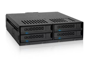 ICY DOCK Mobile Rack / Backplane Cage / Rack Case para 4 x SSD/HDD 2.5