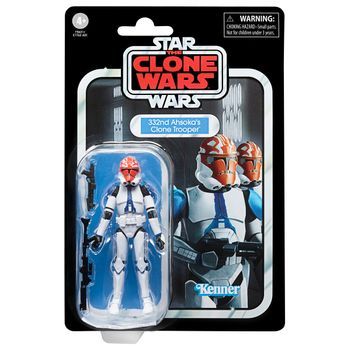 Star Wars La Colección Vintage 332nd - Ahsoka's Clone Trooper - Figura - Star Wars  - 4 Añ