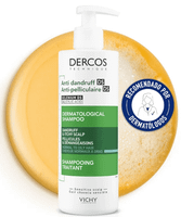 vichy dercos technique champu controla caspa y grasa en el cuero cabelludo 390 ml