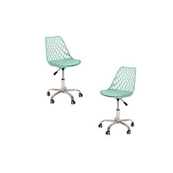 Pack 2 Sillas Mima Office - Celadón