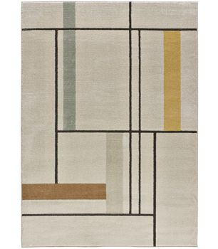 Domus 32302 - Alfombra Moderna Estilo Geométrico