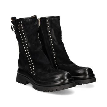A.s.98 Botines Con Tacón Mujer - Negro Talla 37