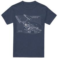 star trek camiseta enterprise para mujer