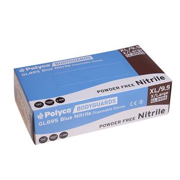 Nitrile P/Free Gloves Xlarge Box Of 100 Gl8955