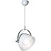Colgante gutenberg 1xe27 al.reg.xd.28,5cm blanco/cromo