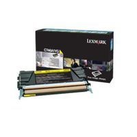 lexmark c746a1yg yellow original standard capacity return program toner cartridge