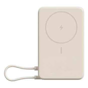 Power Bank Xiaomi BHR08PBGL 5900 mAh cargador inalámbrico beige