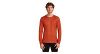 camiseta interior hombre icebreaker merino 200 oasis red