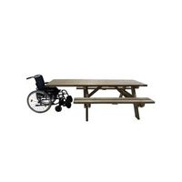 mesa de picnic adaptada masgames lyon