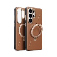 torras funda ostand spin vegskin series galaxy s26 ultra amber brown