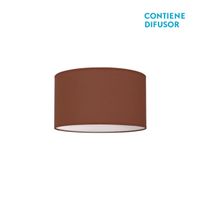 fabrilamp plafon nicole color chocolate 2xe27 14x30d